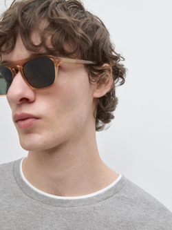 Massimo Dutti Футболка из 100% хлопка с контрастными деталями, серый меланж