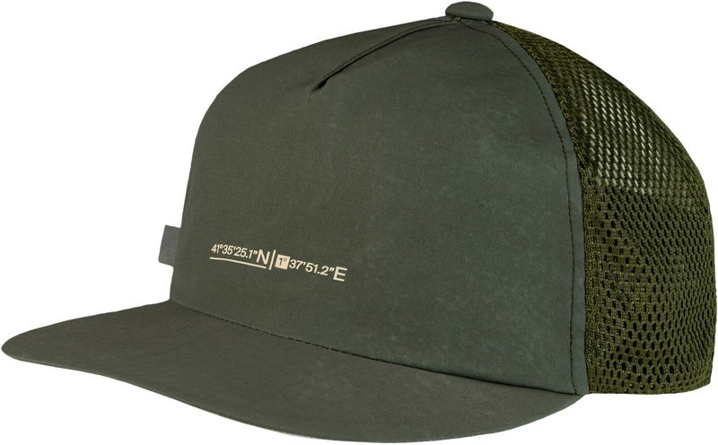 Кепка складывающаяся Buff Pack Trucker Cap Solid Military Фото 1