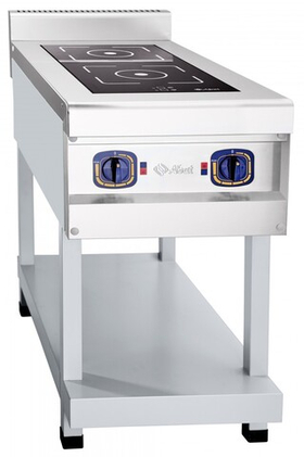 Плита индукционная КИП-2П (сдвоенный индуктор EGO) Abat