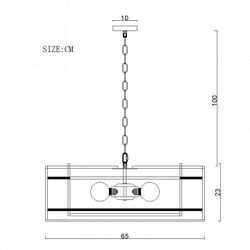 Подвесной светильник Imperiumloft ADEN LIGIA01