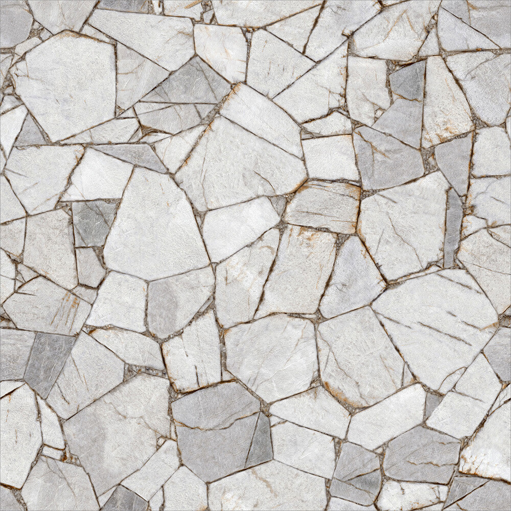 Керамогранит Alma Ceramica Sahara серый sugar-эффект 600x600x9 мм (5 шт.=1,8 кв.м)