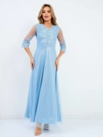 Платье вечернее блестящее