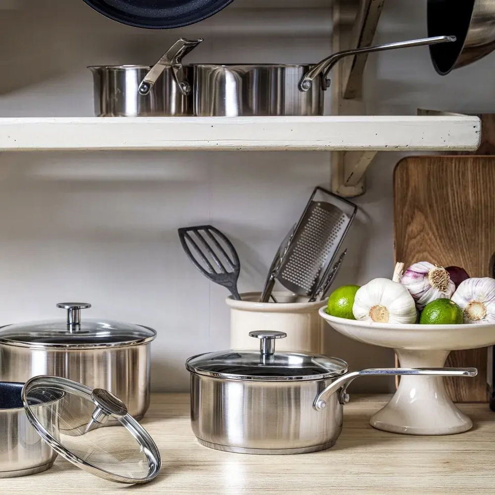 KitchenAid Набор из 3 кастрюль 16+18+20 см