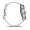 Умные часы Garmin Venu 4 - 41мм Silver with Periwinkle Silicone Band