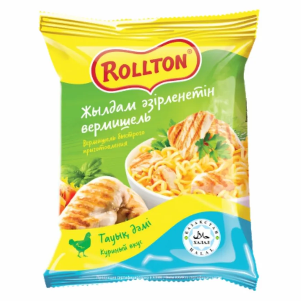 Лапша Rollton с курицей 60 гр