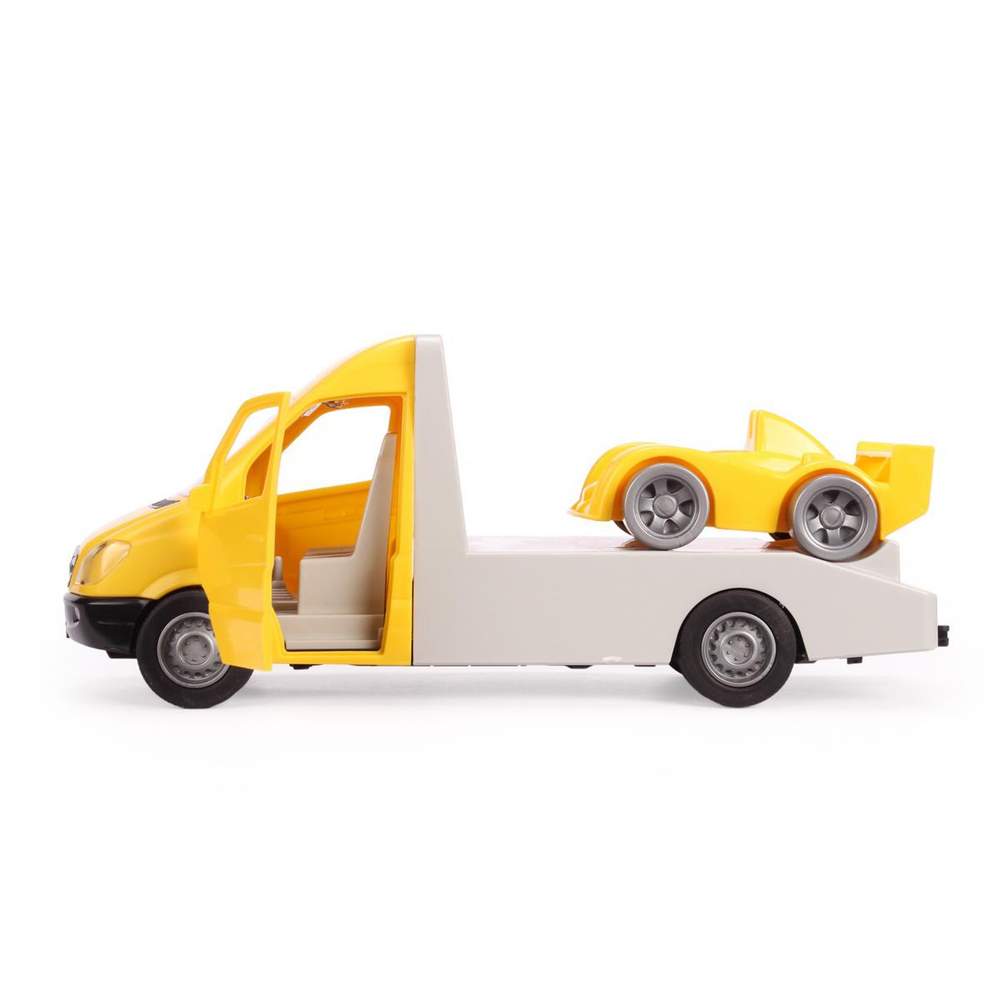 Автомобиль "Mercedes-Benz Sprinter" эвакуатор (желтый) (Тигрес)