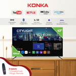 Телевизор KONKA KT43-F683WB 109 см черный