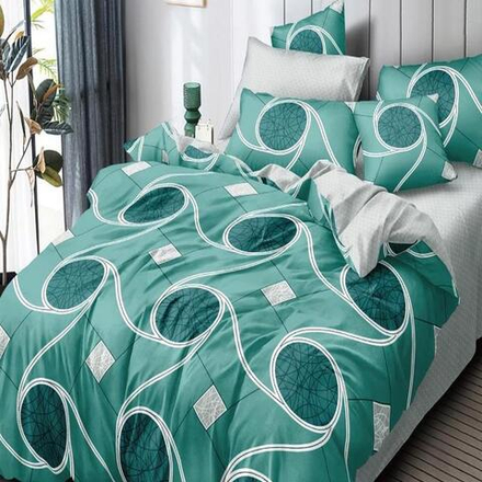 Комплект постельного белья "П37. F-82020", поплин, 100% хлопок, Россия.