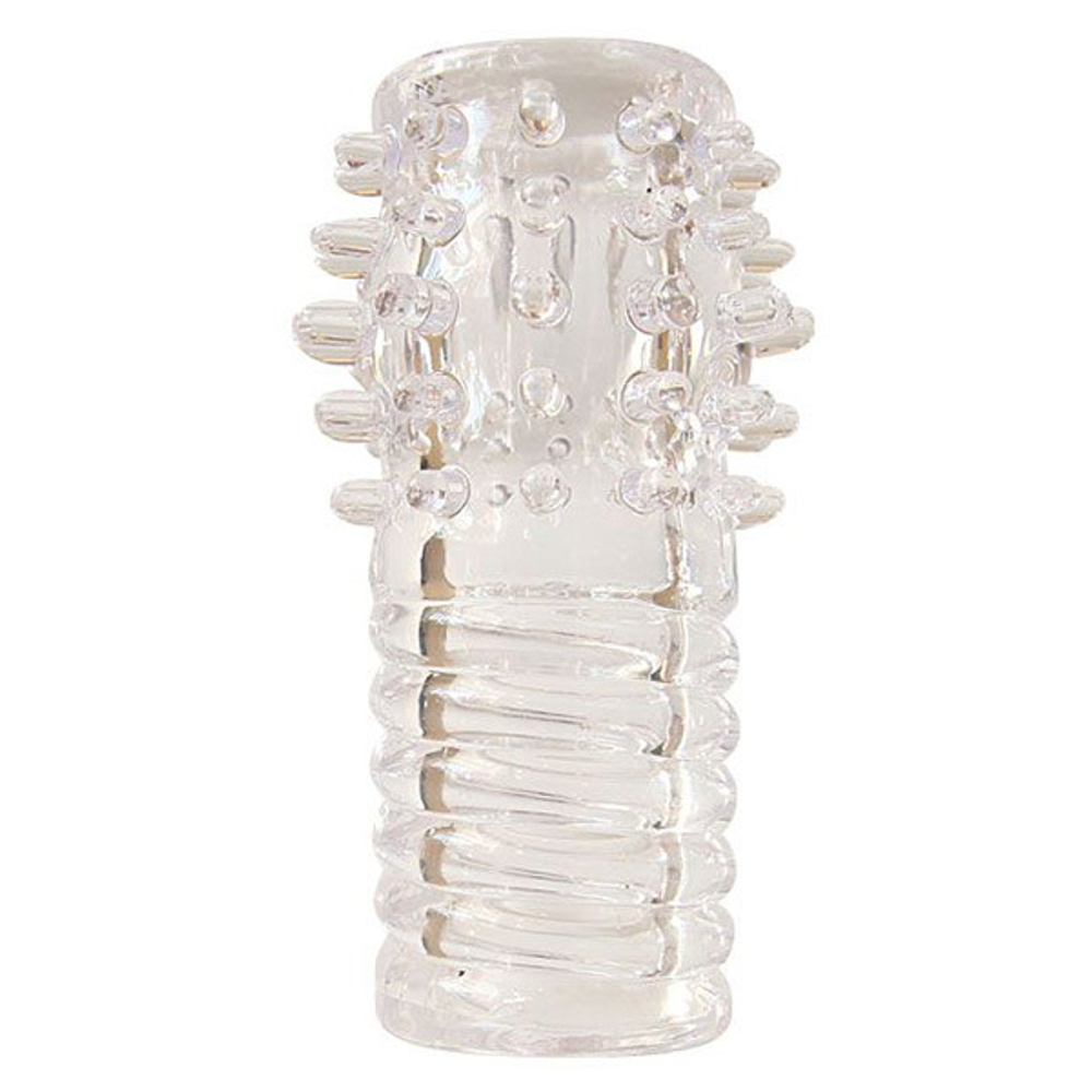 Прозрачная насадка 10см на фаллос Bior Toys Erowoman-Eroman EE-10207