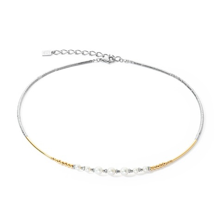 Колье Coeur de Lion White bicolor 1117/10-1426