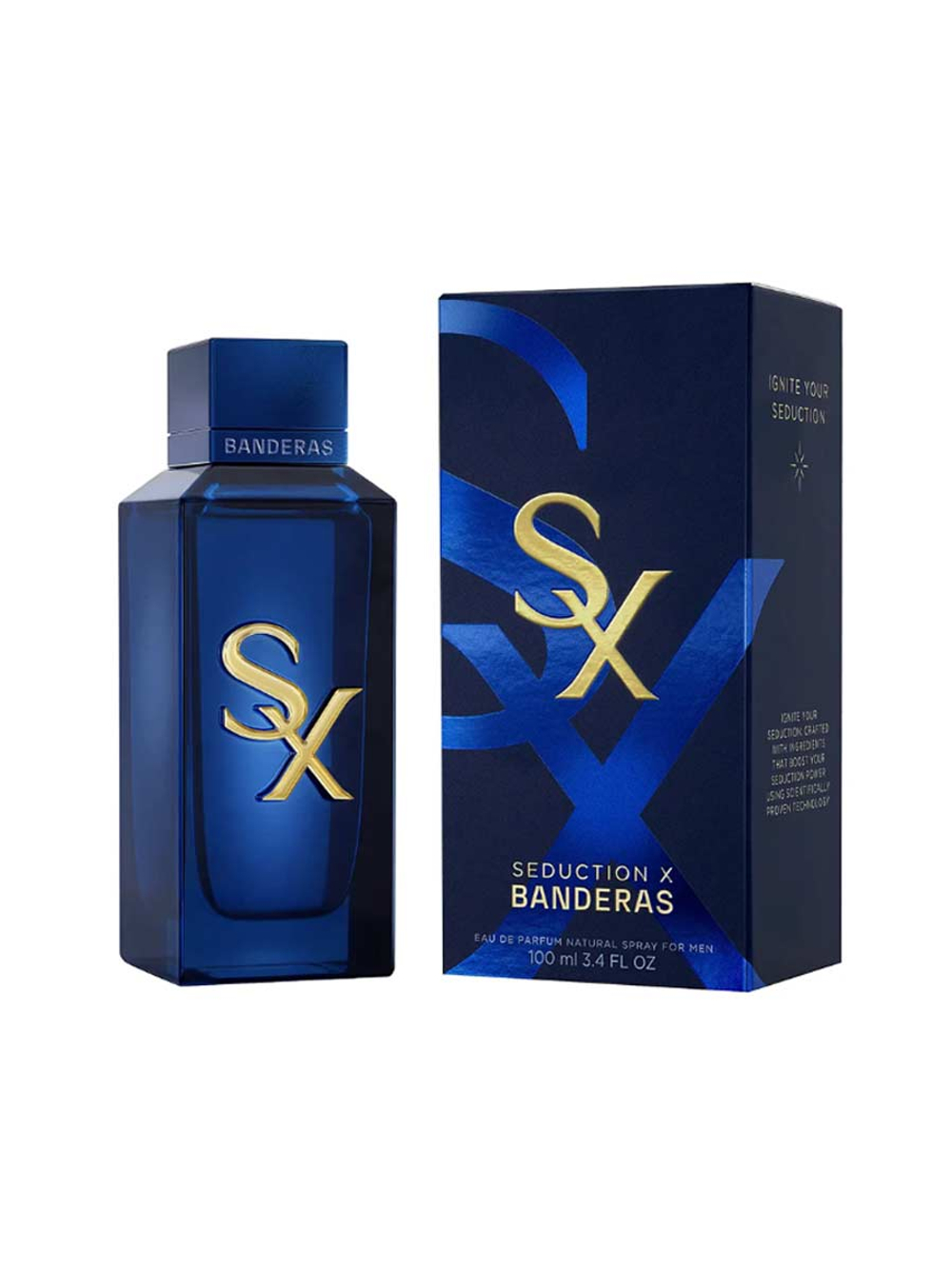 ANTONIO BANDERAS SEDUCTION X men 100ml edp NEW