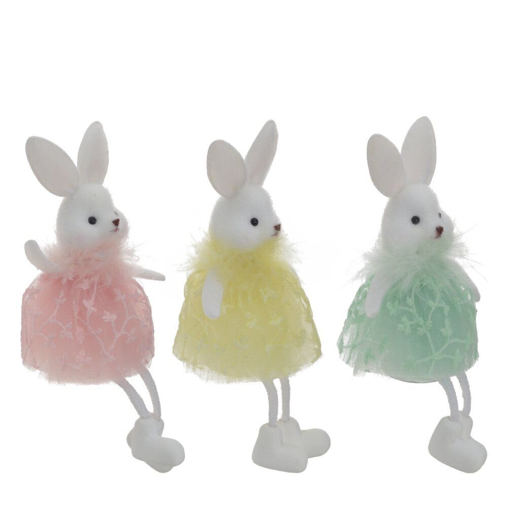 GAEM Фигурка декоративная "Зайка", L7 W7 H16 см, 3в.