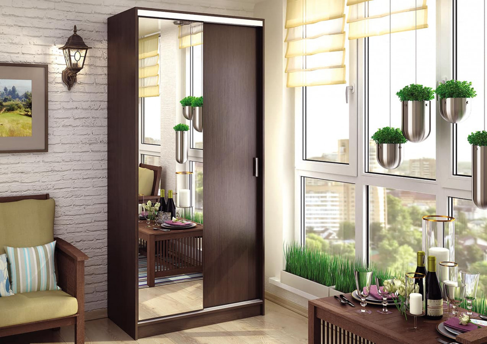 Альянс Шкаф-купе 1.0 м