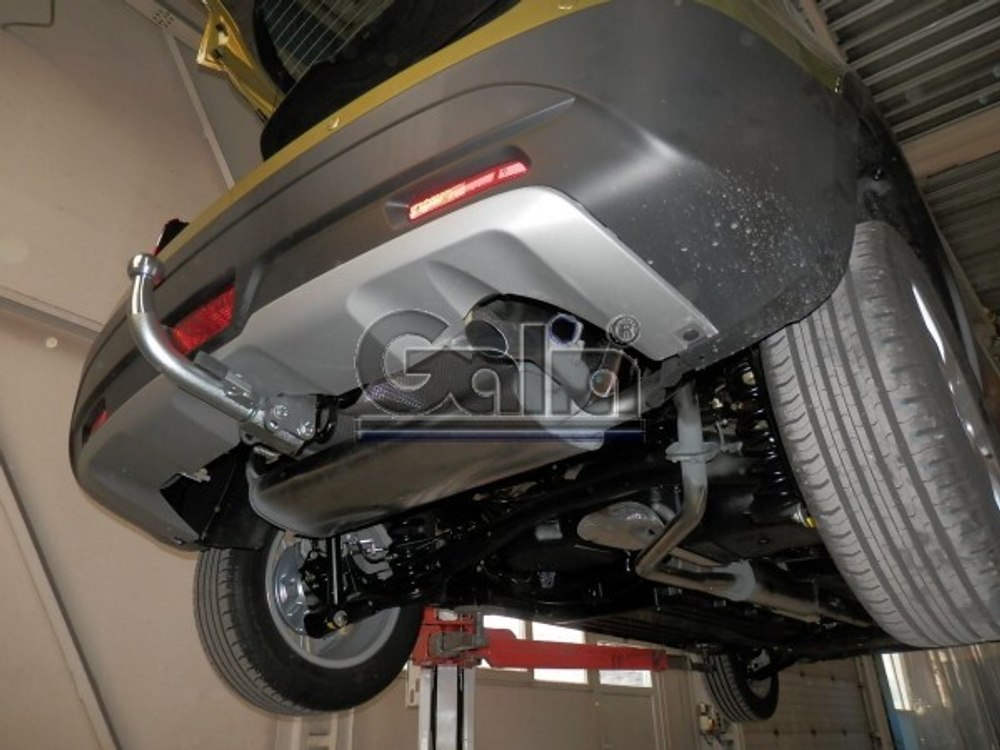 Фаркоп оцинкованный Galia S107A для Suzuki SX4 S-Cross 2013- 2WD/4WD(паспорт и сертификат в комплекте)(без электрики)