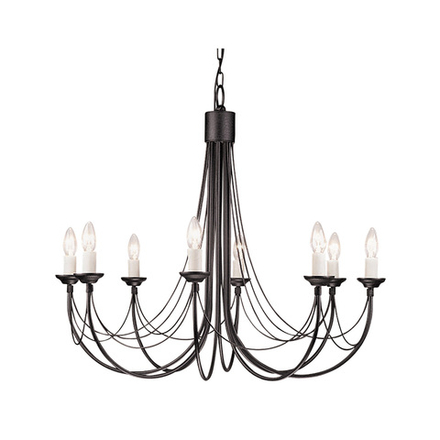 Люстра CB8-BLACK Elstead Lighting