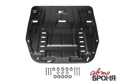 Защита картера Hyundai Tucson 2,0 CRDI с 2021 г. (с креплением) (АвтоБроня)