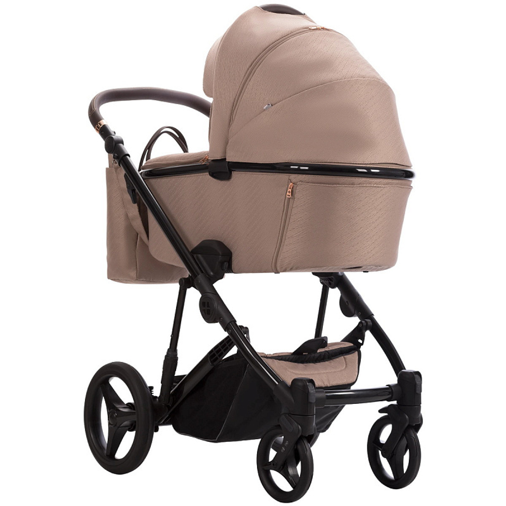 Детская коляска Bebetto Loren Gloss 3 в 1 с автокреслом Avionaut Cosmo 04 бежевый