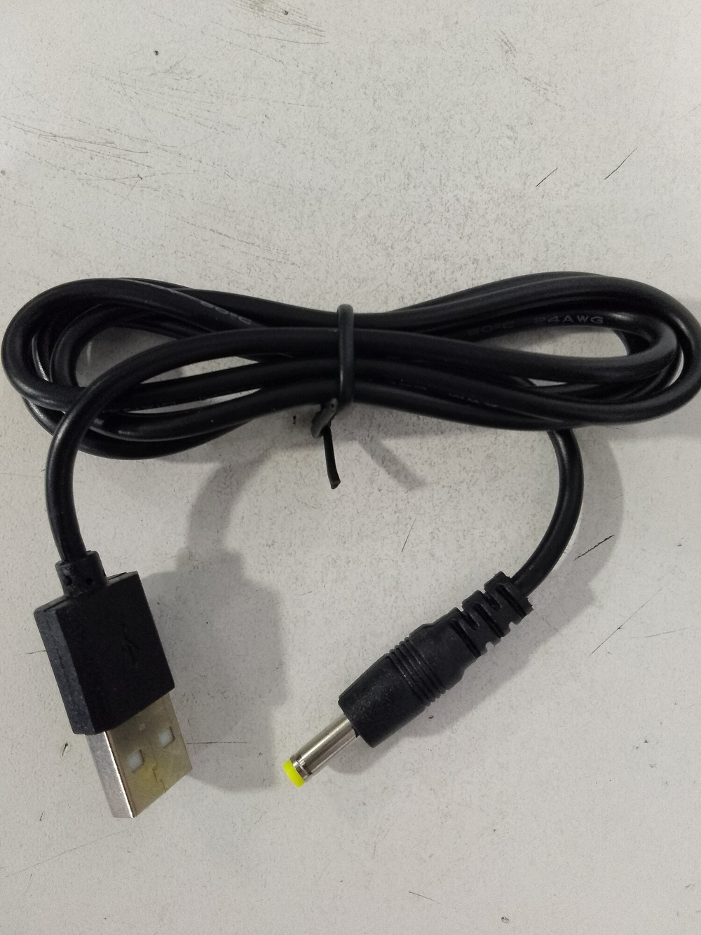 Кабель USB D10 штекер 4,0 х 1,35, 1м
