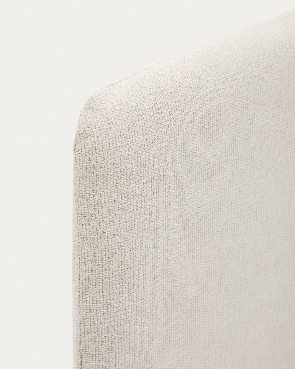 Изголовье Valma из жемчужного шенилла со съемным чехлом для кровати 90 x 200 см