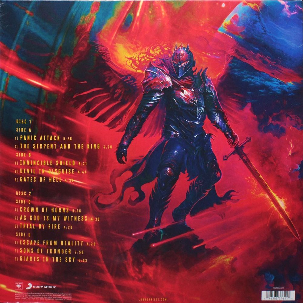 Judas Priest. Invincible Shield (2LP) 2024 Новая запечатанная виниловая пластинка