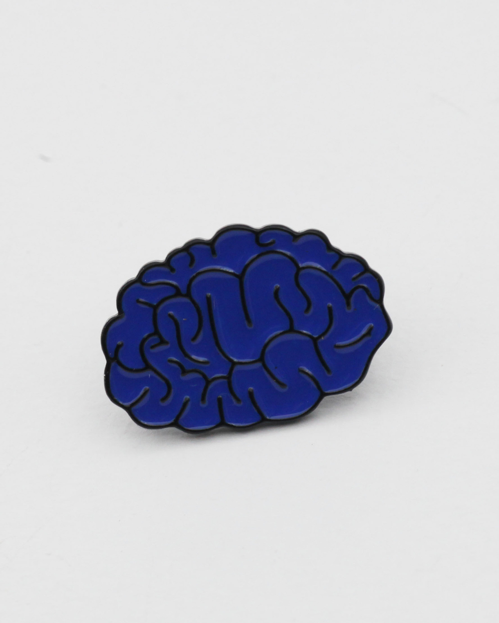 Металлический значок "Мозг" 2,4*1,7 см