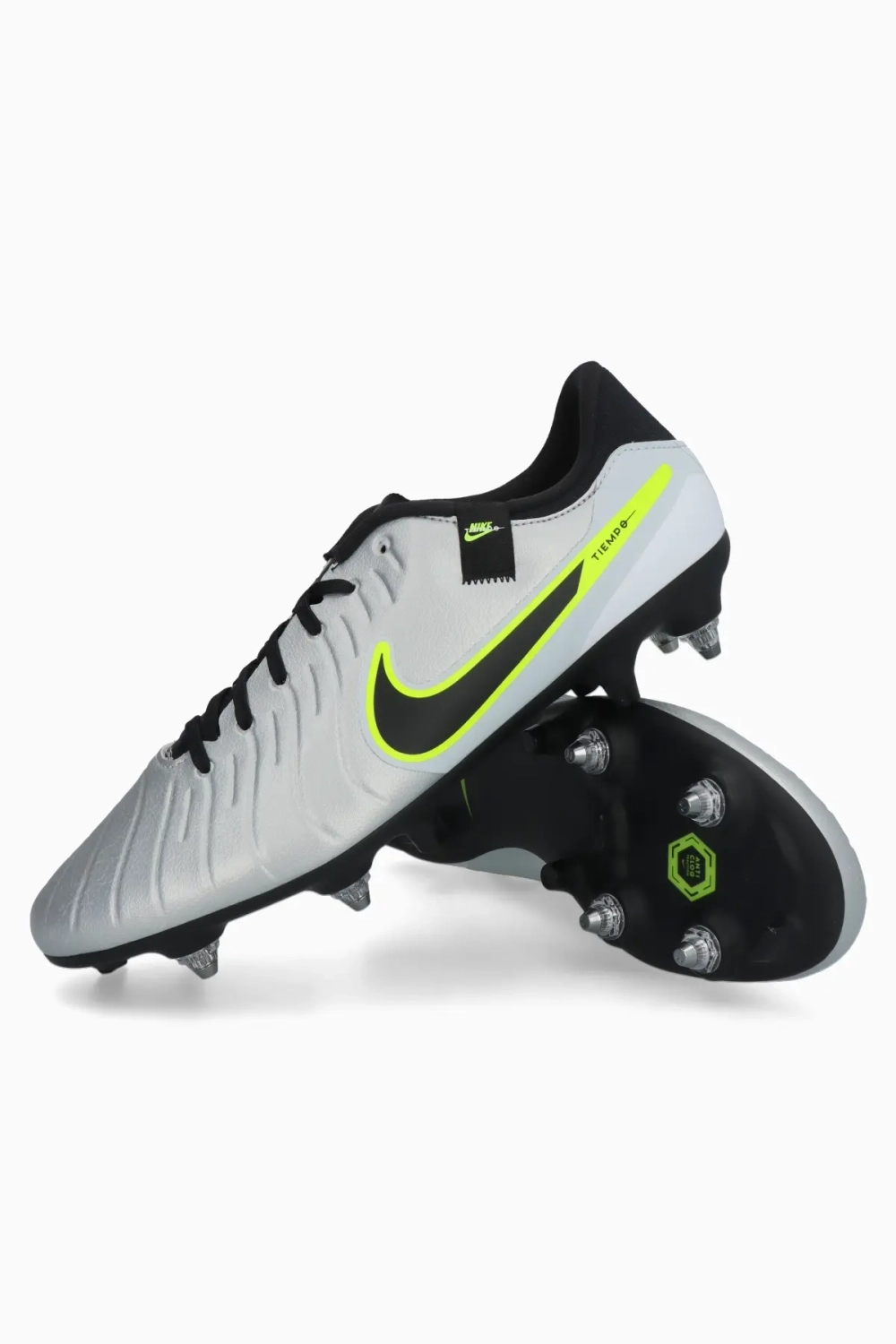 Бутсы Nike Tiempo Legend 10 Academy SG-Pro AC - серебряный