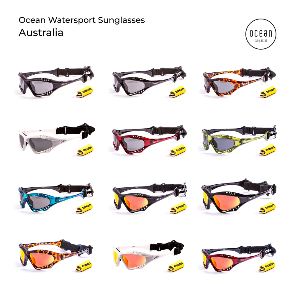 Спортивные очки OCEAN Australia Transparent Blue / Grey Polarized lenses