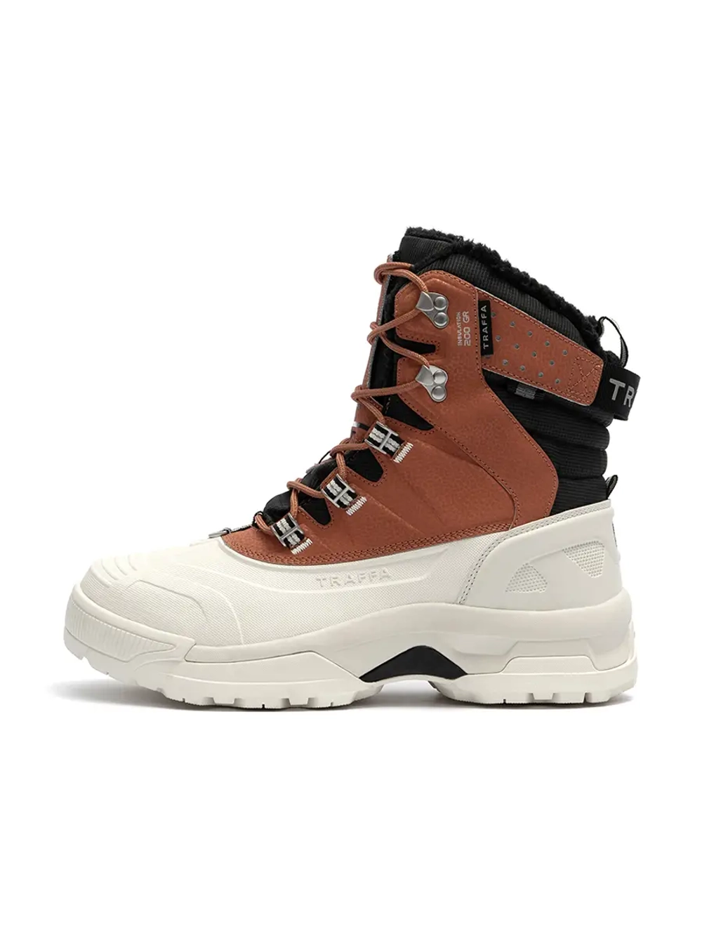 Ботинки высокие TRAFFA WIZE, Красный