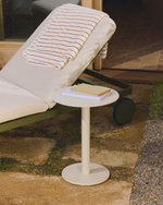 Шезлонг Kionia из зеленого алюминия