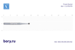 Бор твердосплавный Frank Dental типа FG - C.2.012.FG