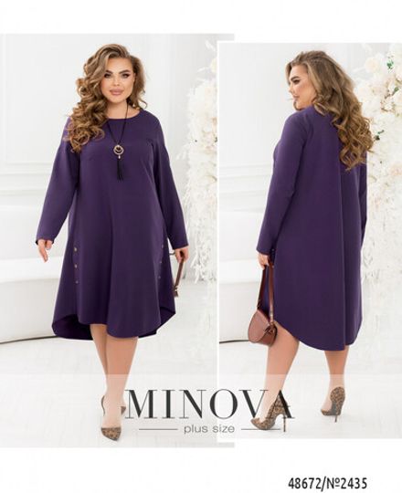 Платье 2435-фиолетовый Minova Фото 1
