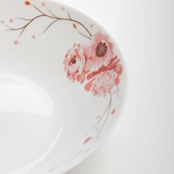 Тарелка White Fox WF-STS20 Summertime суповая опаловая с деколью 20 см. 660 мл.