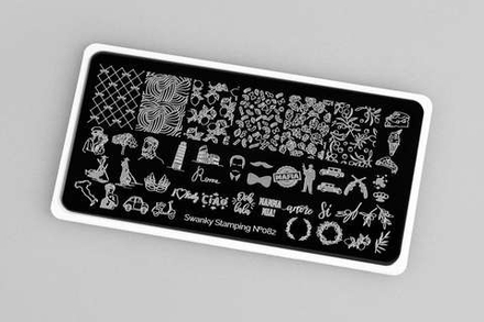 Пластина Swanky Stamping 082
