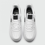 кроссовки Nike Air Force 1 Low White / Black Swoosh Wmns