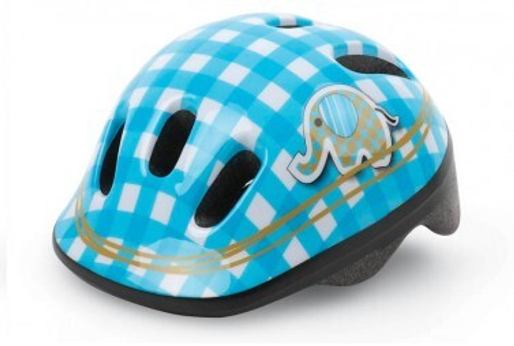 Шлем велосипедный детский Polisport XXS ELEPHANT (XXS=44/48) white/blue
