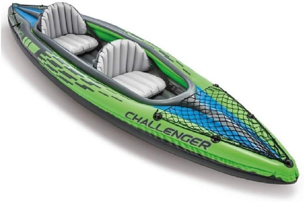Надувной двухместный каяк Intex Challenger К2 Intex 68306, 351 х 76 см
