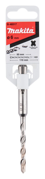 Сверло по металлу HSS-TiN 2,5x30x78, 1/4" Makita D-46517 Металл HSS-TiN 8,0 x 87 х 113 мм хвостовик 1/4\"