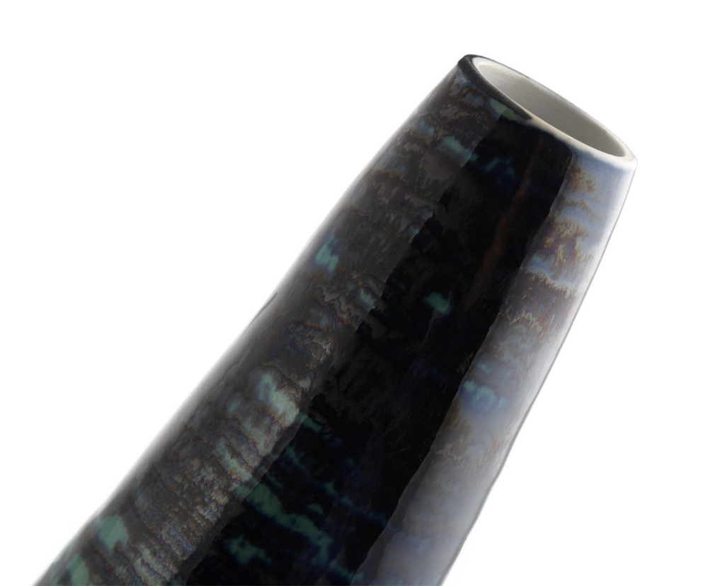 Элитная ваза декоративная керамическая средняя Maelstrom от S. Bernardo из Португалии