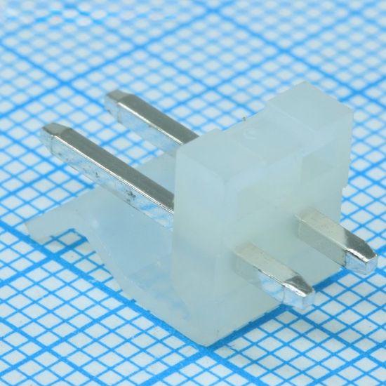 Разъём PWL-02 3,96мм / DS1072-2MV / L-KLS1-3.96-02-S / A3960WV-02P / PW15-02M