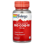 Solaray, Bio COQ-10, улучшенное усвоение, 60 капсул