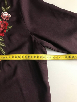 Блузка Ostin с вышивкой, маркировка L, визуально на 48 размер