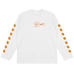 Лонгслив Диско Клуб x Winline x Trepang.co белый