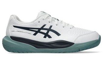 Детские Кроссовки теннисные  Asics Gel-Resolution X GS - white/midnight