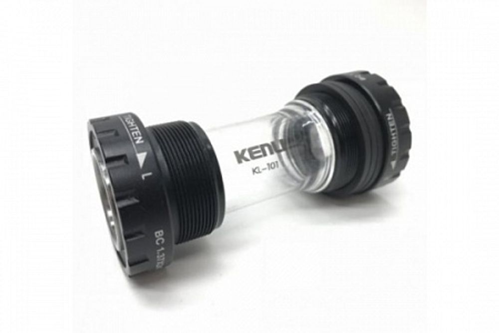 Каретка внешняя под Shimano &quot;Kenli&quot;, на ось 24мм, резьба 1.37&#39;&#39;* 24T, длина стакана 68/73мм, черная