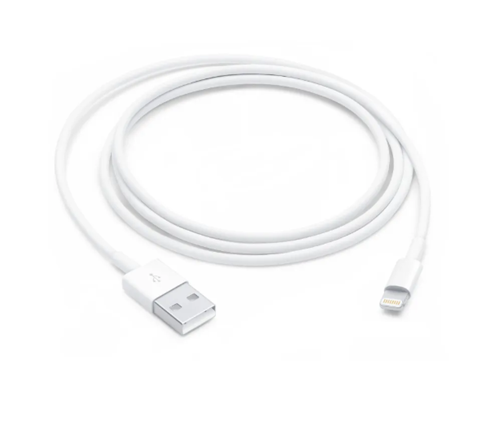 Кабель 1m USB/Lightning 2A UL04AW Ubik white