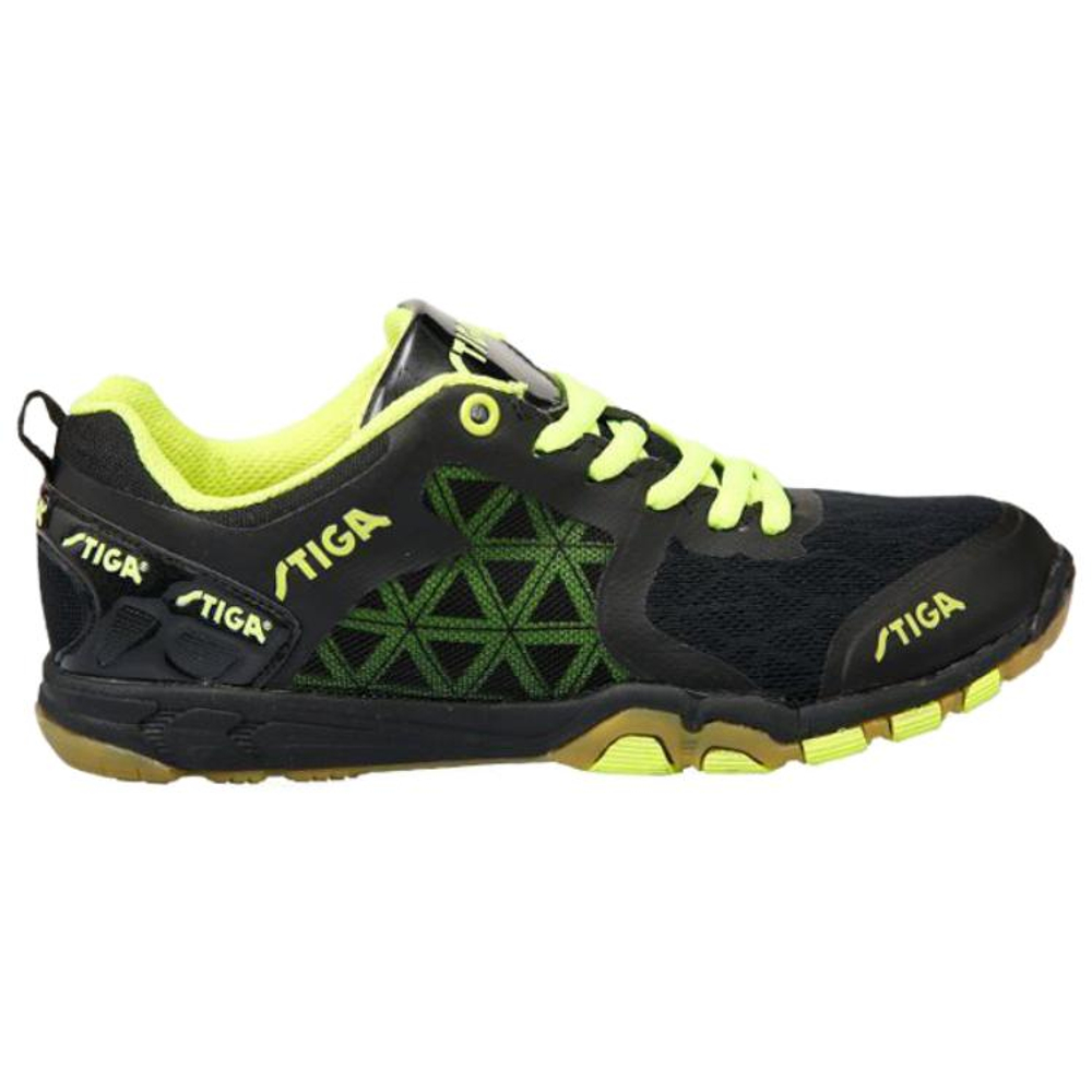 Stiga Cushioning, Wear Resistant Low top Training Shoes Unisex Black Green