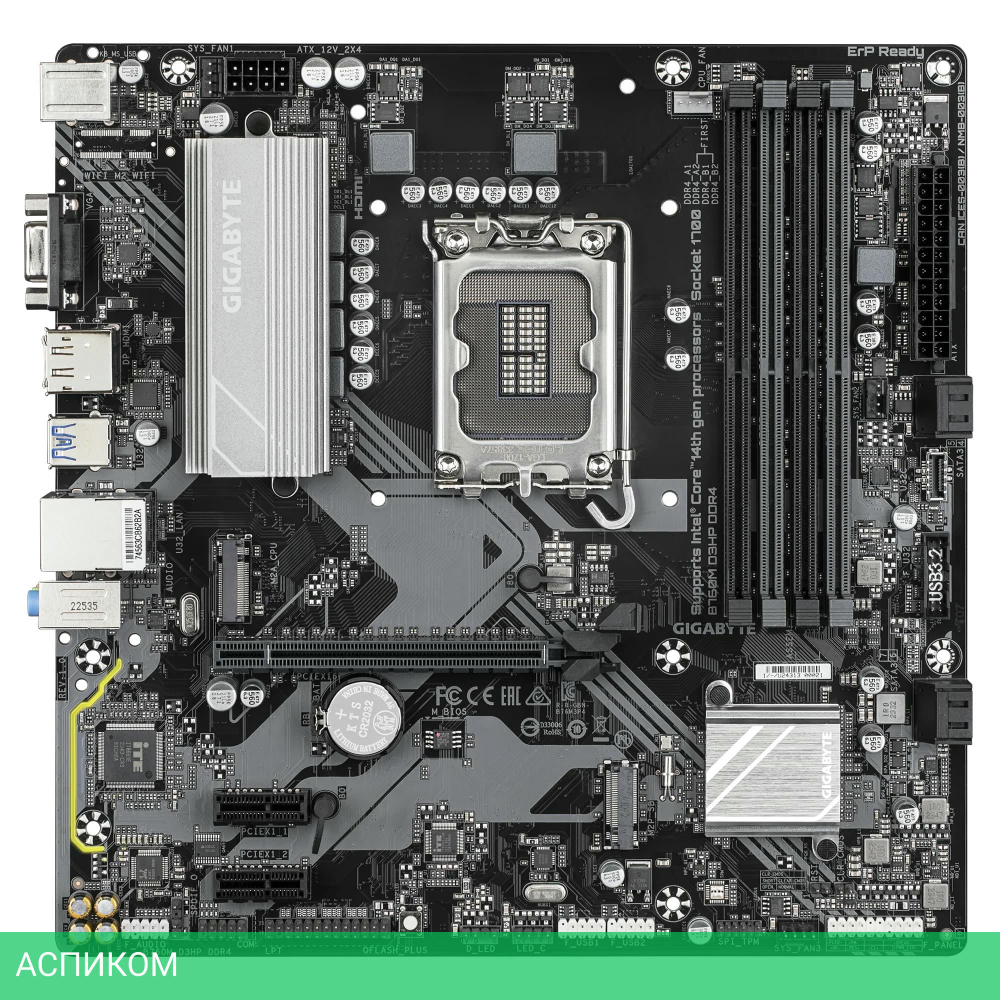 Материнская плата GigaByte B760M D3HP DDR4