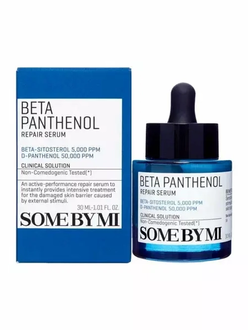 SOME BY MI Восстанавливающая сыворотка для лица с бета-пантенолом и пробиотиками Beta Panthenol Repair Serum 30мл