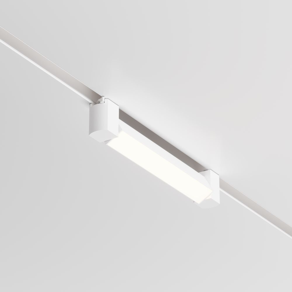 Трековый однофазный светодиодный светильник Maytoni Unity   TR104-1-10W3K-W