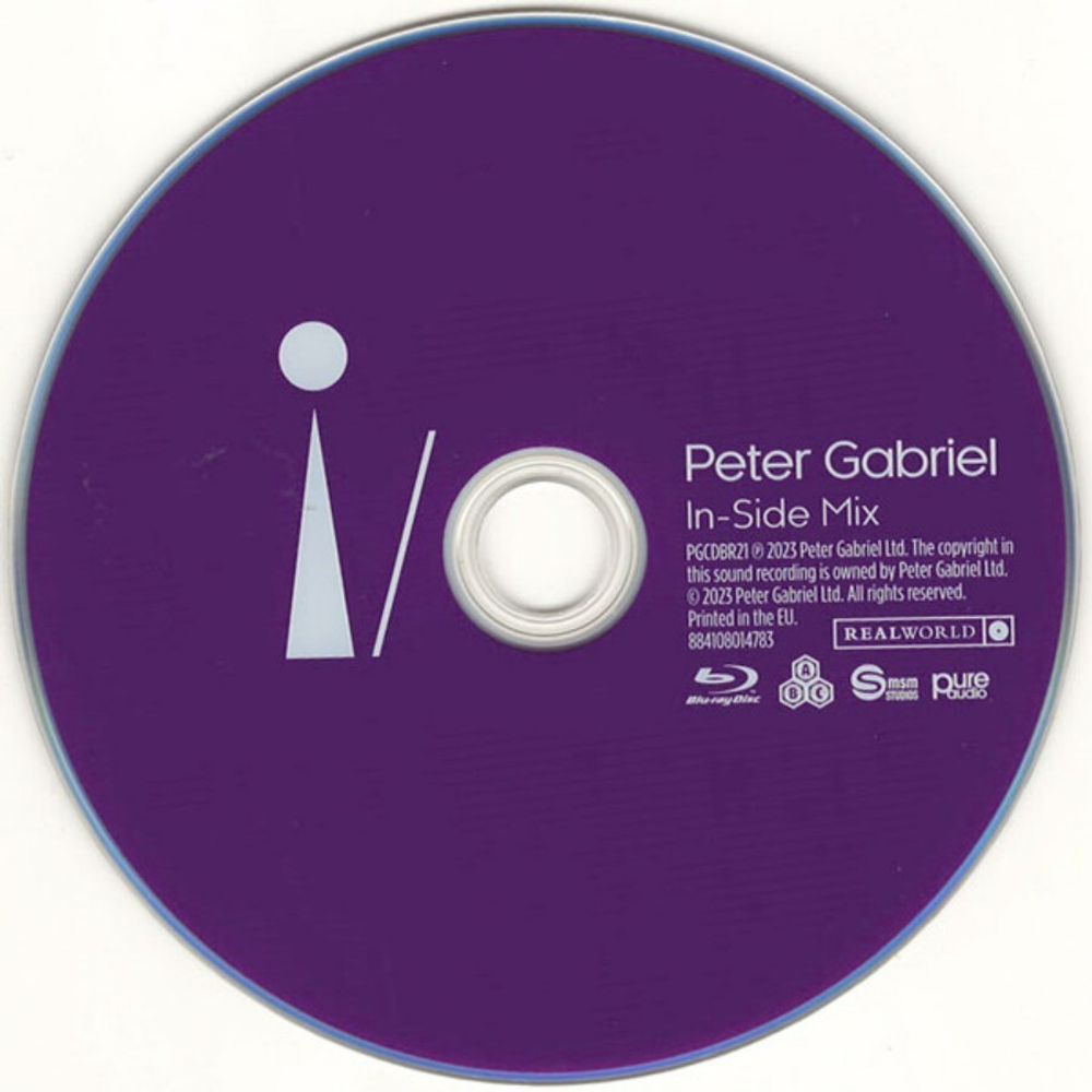 Peter Gabriel / I/O (2CD+Blu-Ray)